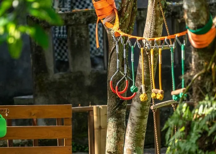 Family Ubud, 2 Bedrooms, Shared Pool, Garden, Rice Field & Jungle Views Ferienhaus *